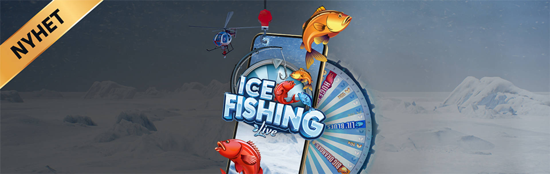 Ice Fishing välkomsterbjudande